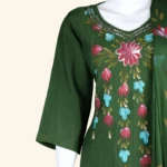 GREEN KURTI SET (4)