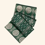 Green Tussar Fancy Saree# (1)