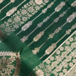 Green Tussar Fancy Saree# (5)