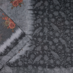 Grey Lenin Fancy Saree - Image 2