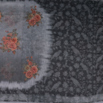 Grey Lenin Fancy Saree - Image 3