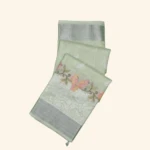 Light Green Tissue Fancy Saree (1)