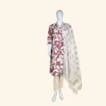 LIGHT MAUVE KURTI SET (1)
