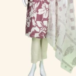 LIGHT MAUVE KURTI SET (3)