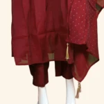 MAROON KURTI SET (5)
