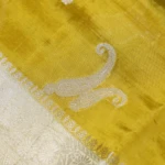 Mustard Yellow Mangalagiri Fancy saree (5)