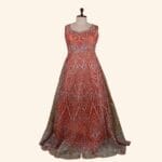 Orange Long Frock