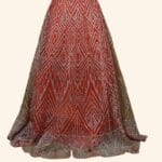 Orange Long Frock - Image 3