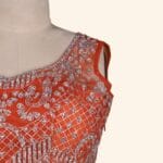 Orange Long Frock - Image 5