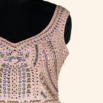 Peach Long Frock - Image 5