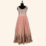 Peach Long Frock