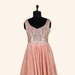 Peach Long Frock - Image 2