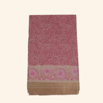 Pink Chanderi Cotton Saree