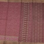 Pink Chanderi Cotton Saree - Image 3