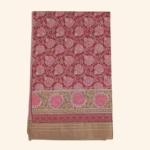Pink Chanderi Cotton Saree