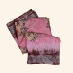 Pink Lenin Fancy Saree
