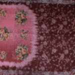 Pink Lenin Fancy Saree - Image 3