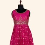Pink Long Frock - Image 2