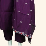PURPLE KURTI SET (5)
