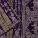 Voilet Warm Silk Saree - Image 2