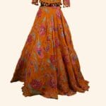 Rust Orange Crop Top - Image 3