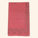 Salmon Peach Cotton Saree