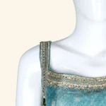 SEA GREEN KURTI SET (4)