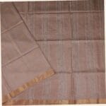 Camel Beige Tussar Saree - Image 2