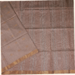 Camel Beige Tussar Saree - Image 2