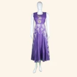 Voilet Long Frock (1)