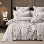 ash cotton king size fitted bedsheet (1)
