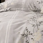 ash cotton king size fitted bedsheet (2)