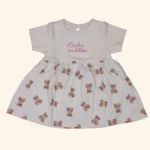 Baby Girl Beige Frock (2)