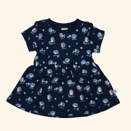 Baby girl's blue frock (1)