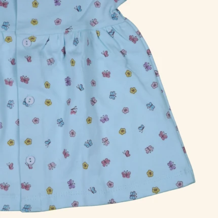 baby girls blue 1 piece set (2)