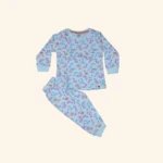 Baby girls blue 2 peice set (1)