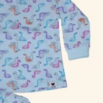 Baby girls blue 2 peice set (2)