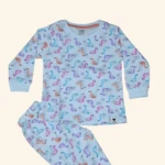 Baby girls blue 2 peice set (3)