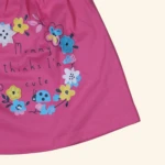 Baby Girls Pink Dress (2)