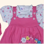 Baby Girls Pink Dress (3)