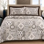 beige cotton kingsize fitted bedsheet (1)