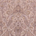 Beige Floral Single Cot Bedsheet (2)