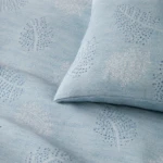 Blue Pure Cotton Superking Size Bedsheet 2