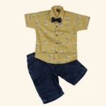 Boys Baba Suit yellow(1)