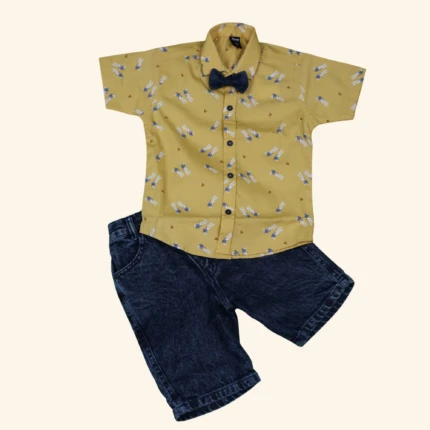Boys Baba Suit yellow(1)