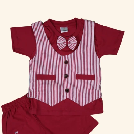 Boys Red 2piece Set (2)