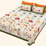 cotton floral king size bedsheet (1)