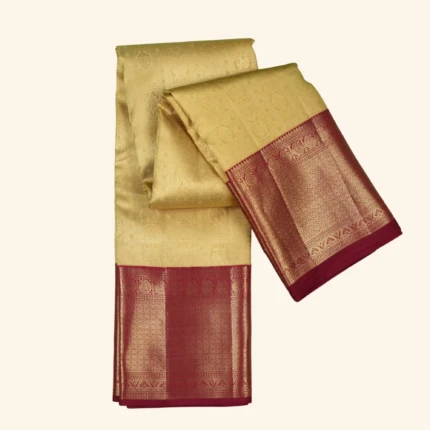 Gold Kanchipuram Pattu Saree (1)