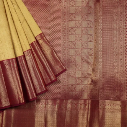 Gold Kanchipuram Pattu Saree (2)