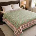 Green Cotton Comforter (1)
